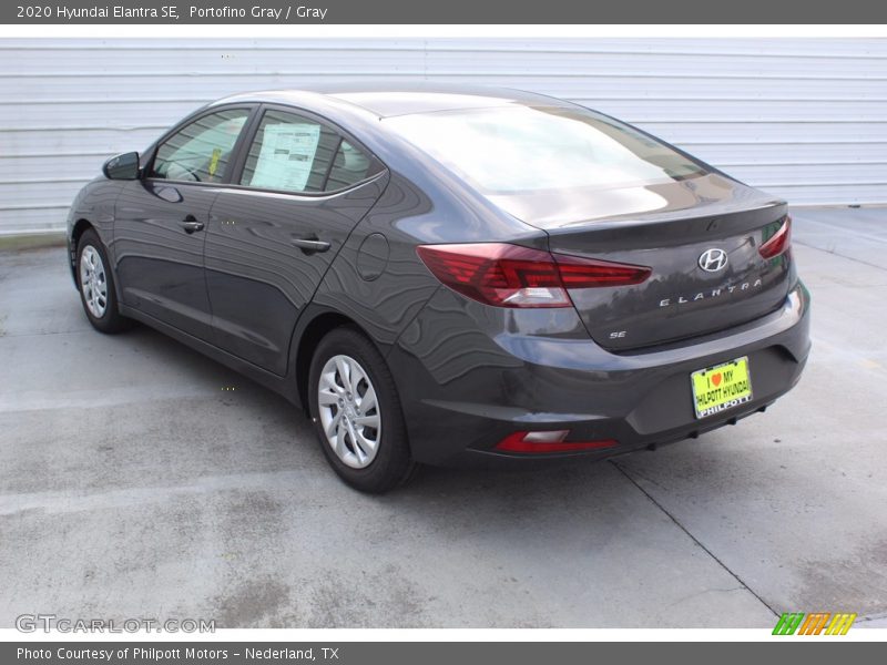 Portofino Gray / Gray 2020 Hyundai Elantra SE