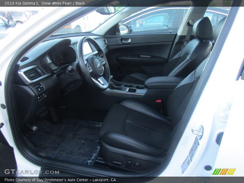 Snow White Pearl / Black 2019 Kia Optima S