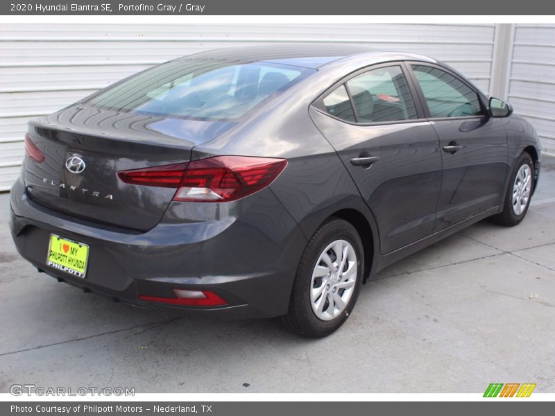 Portofino Gray / Gray 2020 Hyundai Elantra SE
