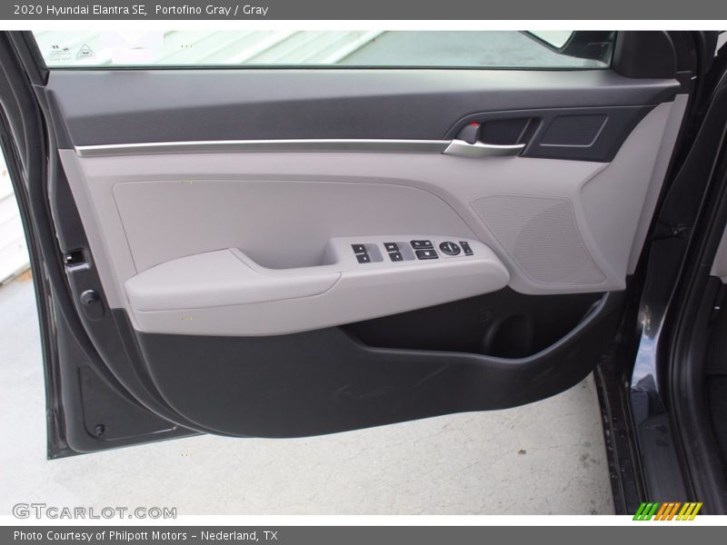 Portofino Gray / Gray 2020 Hyundai Elantra SE