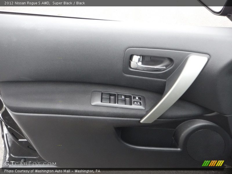 Super Black / Black 2012 Nissan Rogue S AWD