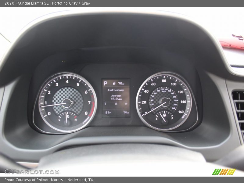 Portofino Gray / Gray 2020 Hyundai Elantra SE