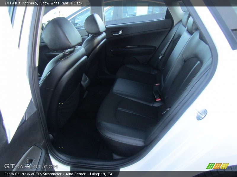 Snow White Pearl / Black 2019 Kia Optima S