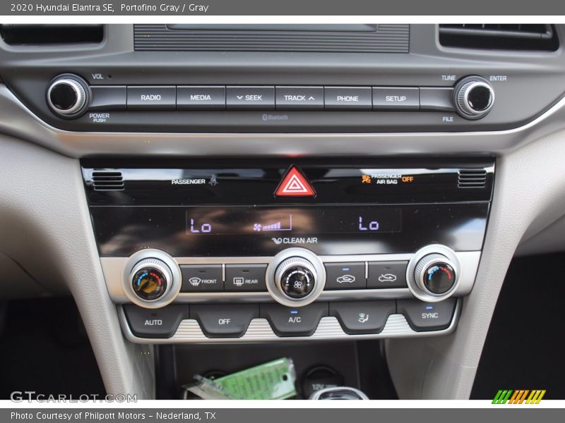 Portofino Gray / Gray 2020 Hyundai Elantra SE
