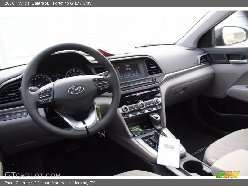 Portofino Gray / Gray 2020 Hyundai Elantra SE