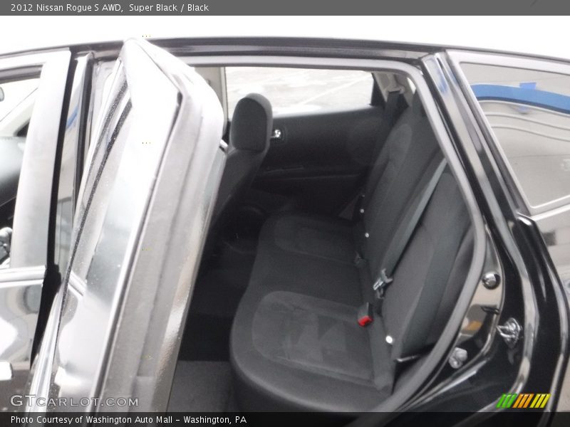 Super Black / Black 2012 Nissan Rogue S AWD