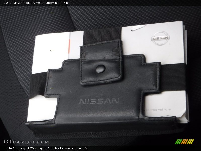 Super Black / Black 2012 Nissan Rogue S AWD