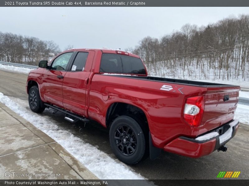 Barcelona Red Metallic / Graphite 2021 Toyota Tundra SR5 Double Cab 4x4