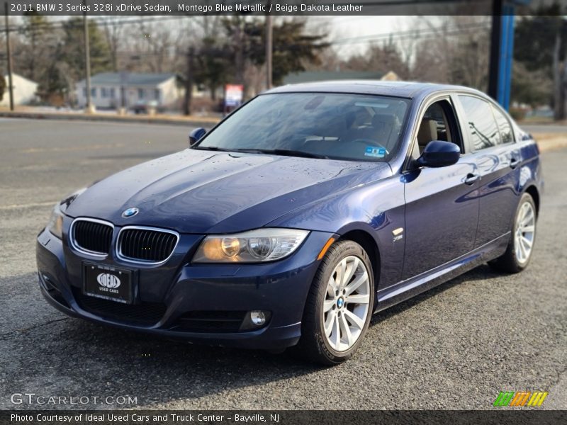 Montego Blue Metallic / Beige Dakota Leather 2011 BMW 3 Series 328i xDrive Sedan