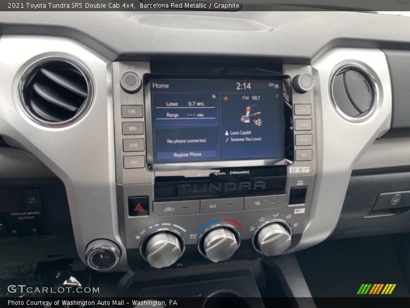 Barcelona Red Metallic / Graphite 2021 Toyota Tundra SR5 Double Cab 4x4