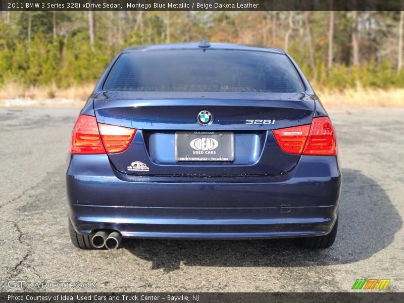 Montego Blue Metallic / Beige Dakota Leather 2011 BMW 3 Series 328i xDrive Sedan