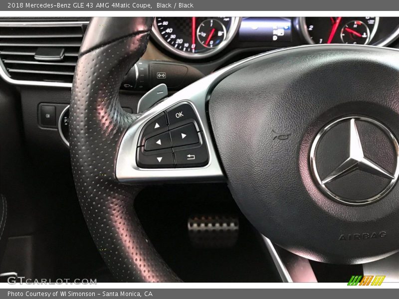 Black / Black 2018 Mercedes-Benz GLE 43 AMG 4Matic Coupe