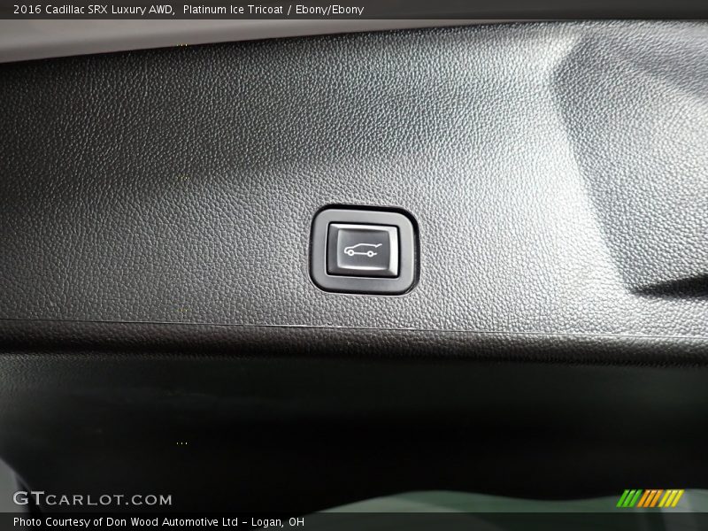 Platinum Ice Tricoat / Ebony/Ebony 2016 Cadillac SRX Luxury AWD