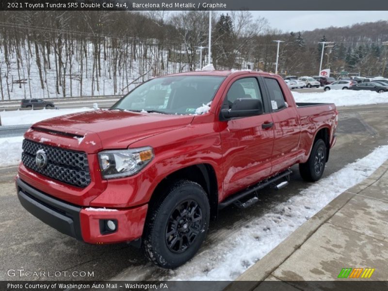 Barcelona Red Metallic / Graphite 2021 Toyota Tundra SR5 Double Cab 4x4