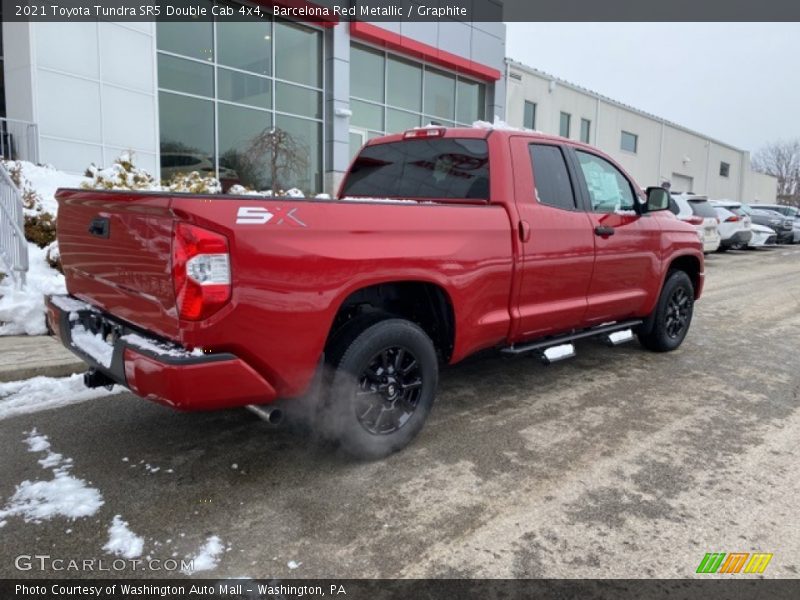 Barcelona Red Metallic / Graphite 2021 Toyota Tundra SR5 Double Cab 4x4