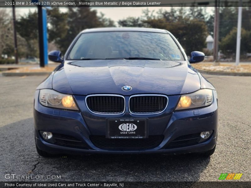 Montego Blue Metallic / Beige Dakota Leather 2011 BMW 3 Series 328i xDrive Sedan