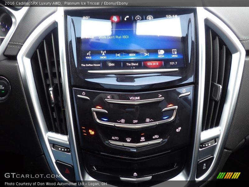 Platinum Ice Tricoat / Ebony/Ebony 2016 Cadillac SRX Luxury AWD