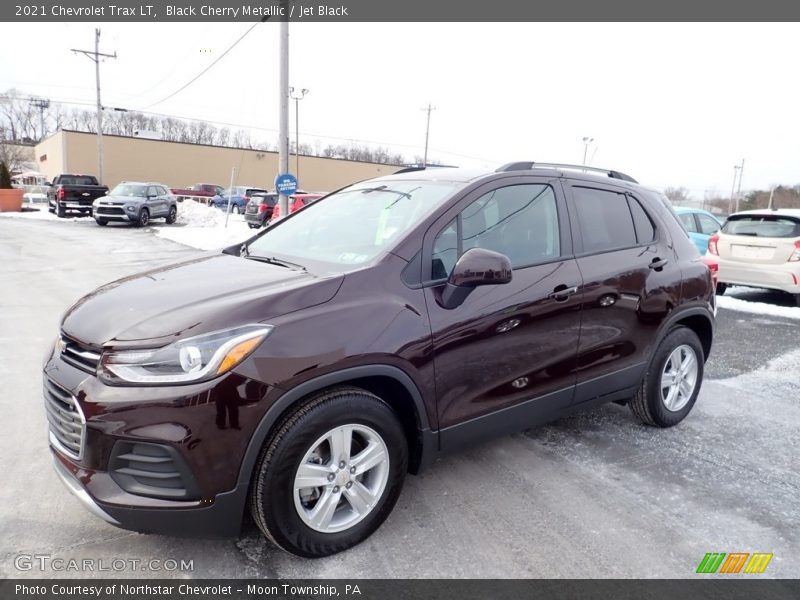 Black Cherry Metallic / Jet Black 2021 Chevrolet Trax LT