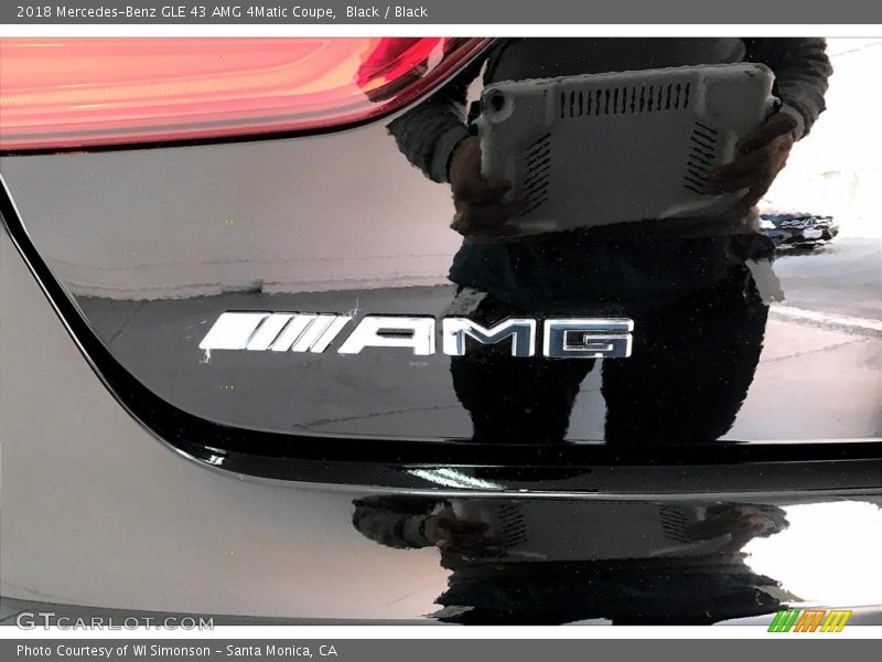 Black / Black 2018 Mercedes-Benz GLE 43 AMG 4Matic Coupe
