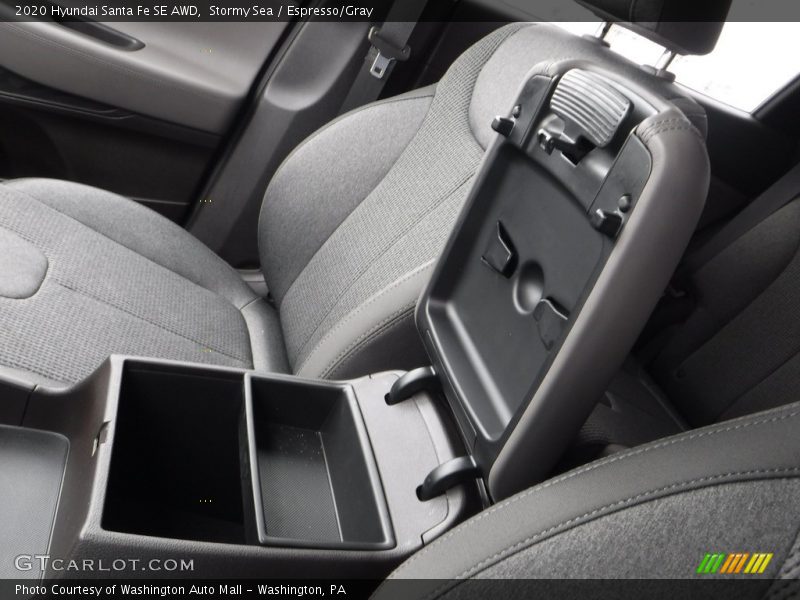 Stormy Sea / Espresso/Gray 2020 Hyundai Santa Fe SE AWD