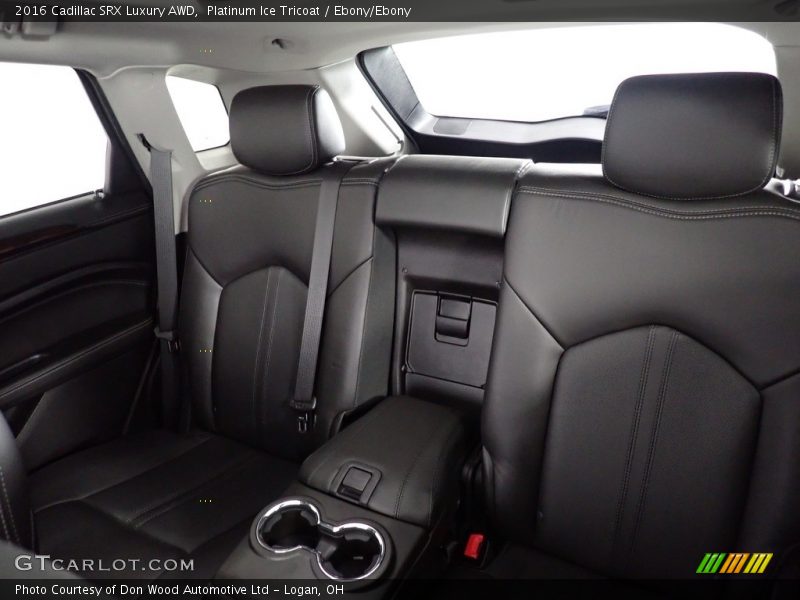 Platinum Ice Tricoat / Ebony/Ebony 2016 Cadillac SRX Luxury AWD
