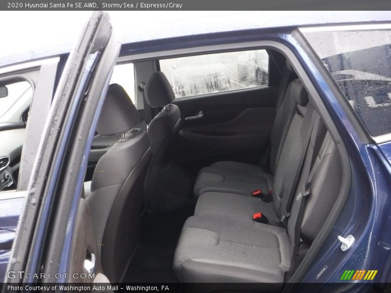 Stormy Sea / Espresso/Gray 2020 Hyundai Santa Fe SE AWD