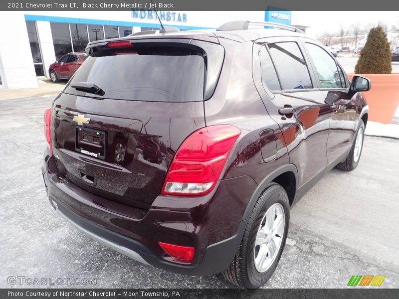Black Cherry Metallic / Jet Black 2021 Chevrolet Trax LT