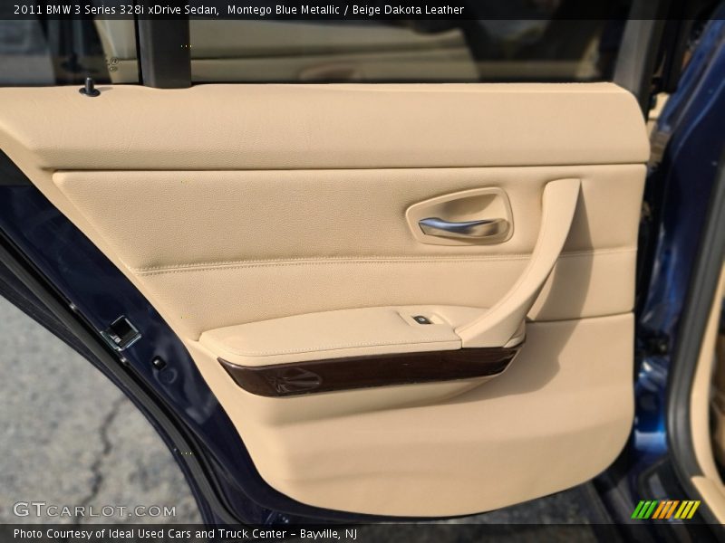 Montego Blue Metallic / Beige Dakota Leather 2011 BMW 3 Series 328i xDrive Sedan