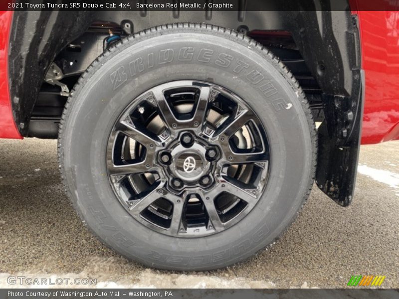 Barcelona Red Metallic / Graphite 2021 Toyota Tundra SR5 Double Cab 4x4