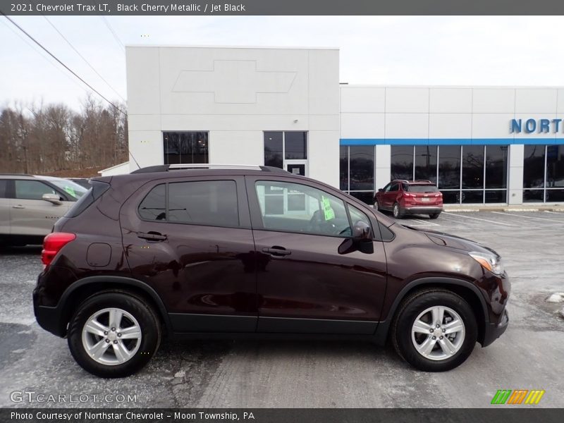 Black Cherry Metallic / Jet Black 2021 Chevrolet Trax LT
