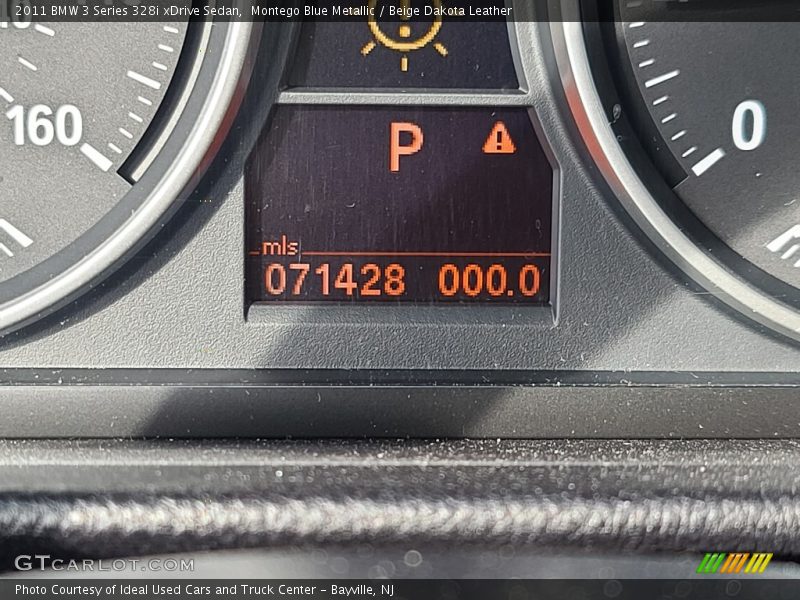 Montego Blue Metallic / Beige Dakota Leather 2011 BMW 3 Series 328i xDrive Sedan