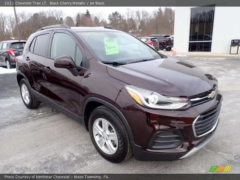 Black Cherry Metallic / Jet Black 2021 Chevrolet Trax LT