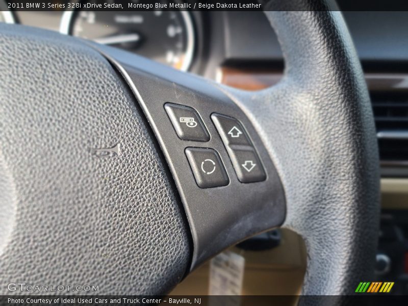 Montego Blue Metallic / Beige Dakota Leather 2011 BMW 3 Series 328i xDrive Sedan