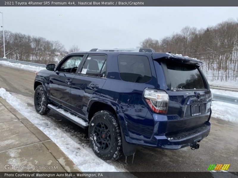 Nautical Blue Metallic / Black/Graphite 2021 Toyota 4Runner SR5 Premium 4x4