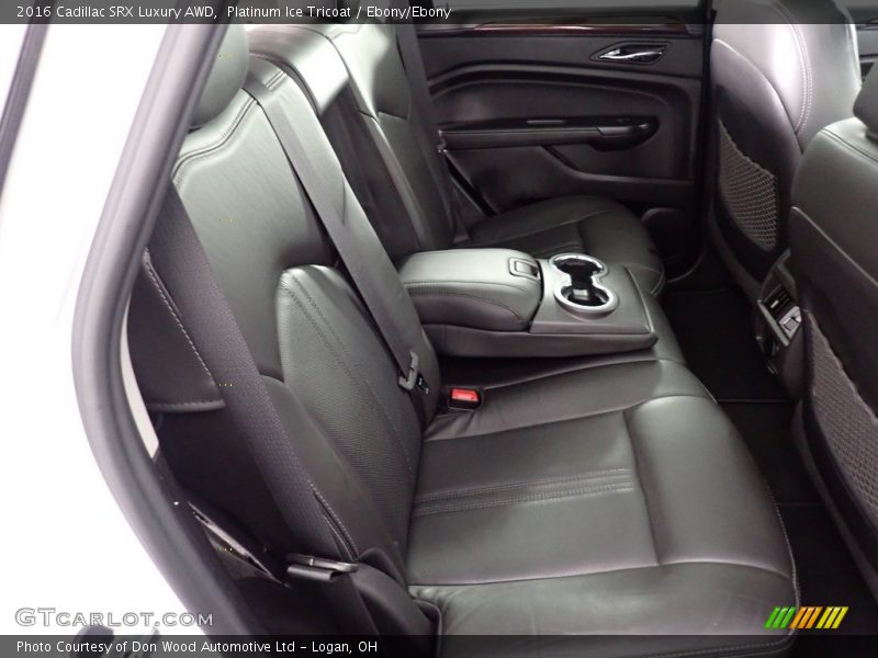 Platinum Ice Tricoat / Ebony/Ebony 2016 Cadillac SRX Luxury AWD