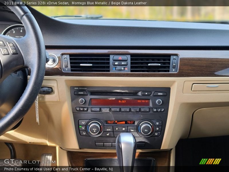 Montego Blue Metallic / Beige Dakota Leather 2011 BMW 3 Series 328i xDrive Sedan