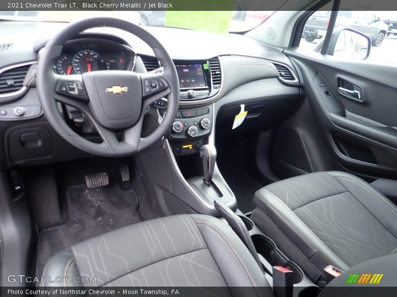 Black Cherry Metallic / Jet Black 2021 Chevrolet Trax LT