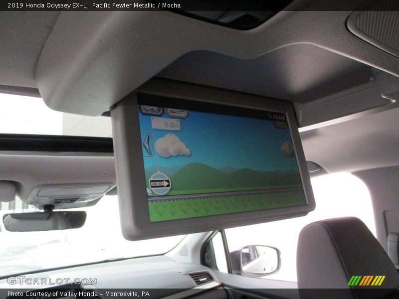 Pacific Pewter Metallic / Mocha 2019 Honda Odyssey EX-L