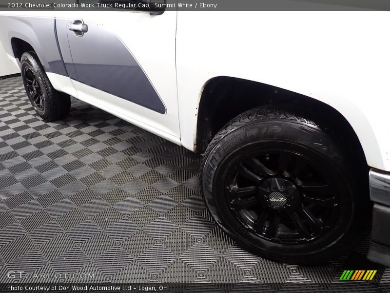 Summit White / Ebony 2012 Chevrolet Colorado Work Truck Regular Cab