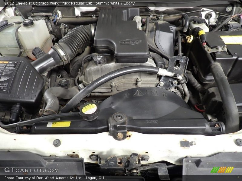 Summit White / Ebony 2012 Chevrolet Colorado Work Truck Regular Cab