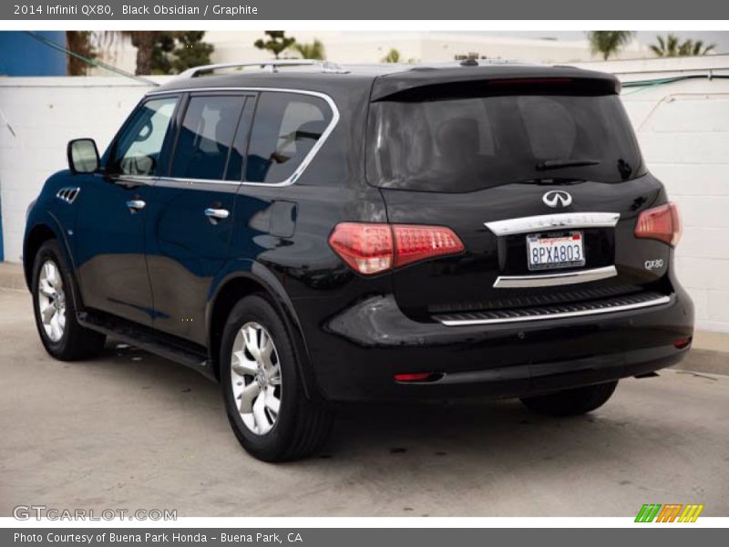 Black Obsidian / Graphite 2014 Infiniti QX80