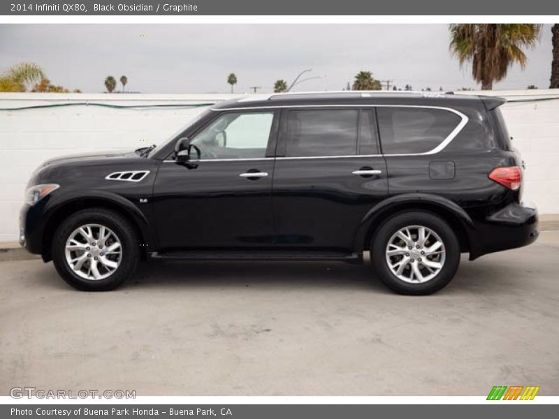  2014 QX80  Black Obsidian