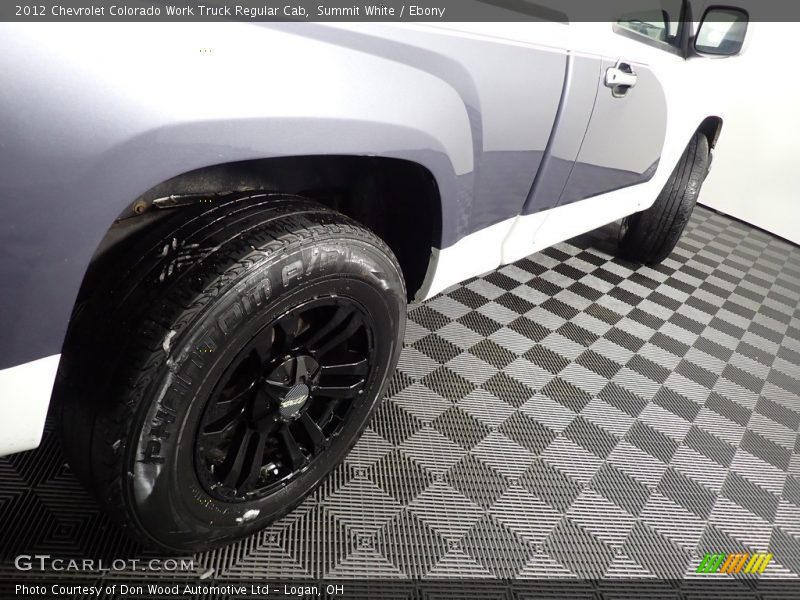 Summit White / Ebony 2012 Chevrolet Colorado Work Truck Regular Cab