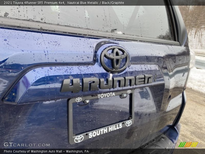 Nautical Blue Metallic / Black/Graphite 2021 Toyota 4Runner SR5 Premium 4x4