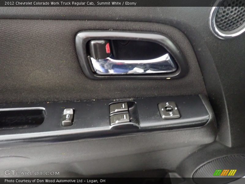 Summit White / Ebony 2012 Chevrolet Colorado Work Truck Regular Cab