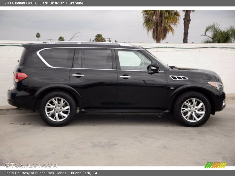  2014 QX80  Black Obsidian