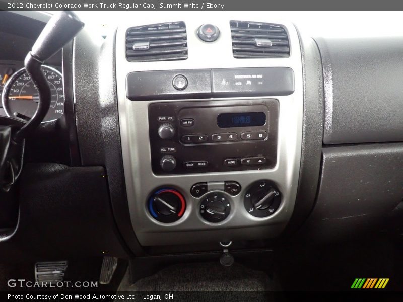 Summit White / Ebony 2012 Chevrolet Colorado Work Truck Regular Cab