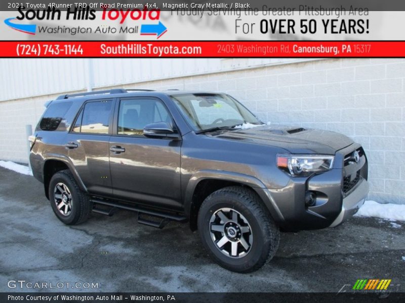 Magnetic Gray Metallic / Black 2021 Toyota 4Runner TRD Off Road Premium 4x4