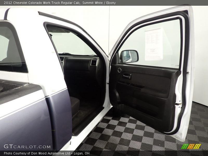 Summit White / Ebony 2012 Chevrolet Colorado Work Truck Regular Cab