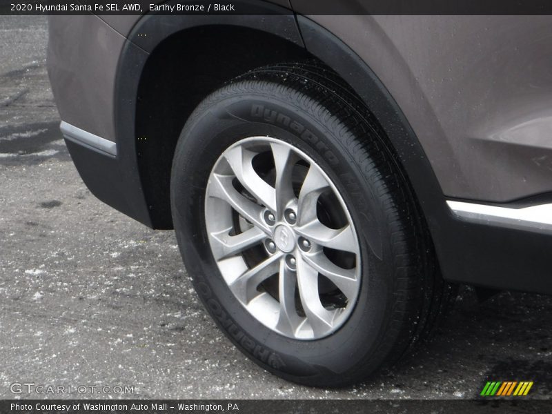 Earthy Bronze / Black 2020 Hyundai Santa Fe SEL AWD